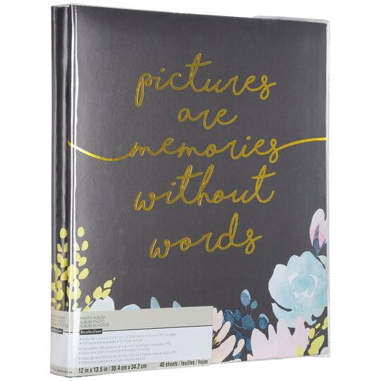 Purchase the Blue Floral 5-Up Photo Album By Recollections® at Michaels
